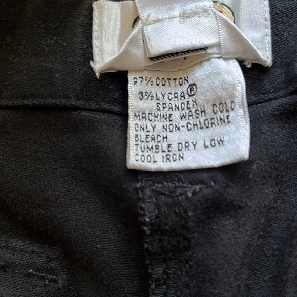 EUC Talbots Black Stretch Pants 4 Petite - Picture 5 of 15